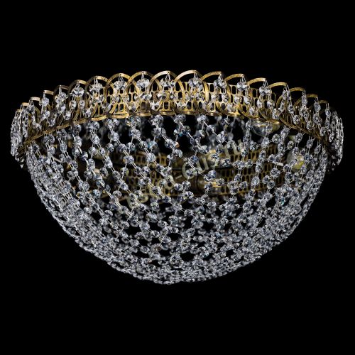 Люстра Водоворот Сетка Обтикон под бронзу в Магнитогорске Гусь Хрустальный