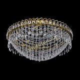 Люстра Водоворот Сетка 8 ламп под бронзу в Магнитогорске