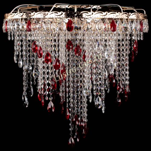 Люстра Вьюга красная в Магнитогорске Люстра Вьюга красная в Магнитогорске
