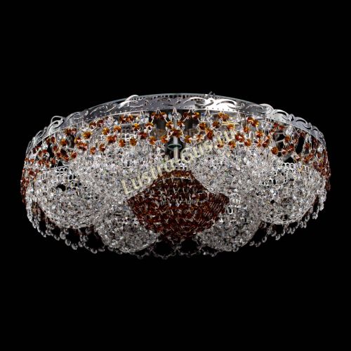 Люстра Вьюга №3 чайная в Магнитогорске Гусь Хрустальный