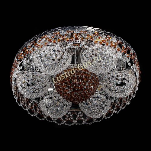 Люстра Вьюга №3 чайная в Магнитогорске Гусь Хрустальный