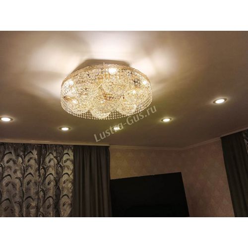 Люстра Вьюга №3 в Магнитогорске Гусь Хрустальный