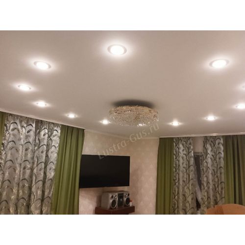 Люстра Вьюга №3 в Магнитогорске Гусь Хрустальный