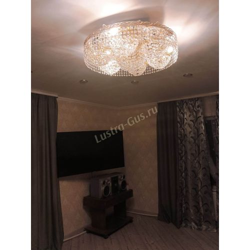 Люстра Вьюга №3 в Магнитогорске Гусь Хрустальный