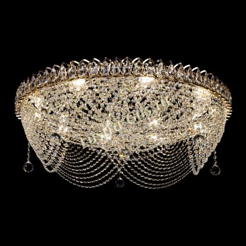 Люстра Жасмин №1 800 мм в Магнитогорске Гусь Хрустальный