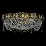 Люстра Жасмин №1 под бронзу зеленая в Магнитогорске