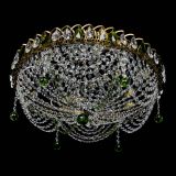 Люстра Жасмин №1 под бронзу зеленая в Магнитогорске