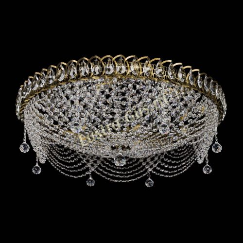 Люстра Жасмин №1 - 700 мм под бронзу в Магнитогорске Гусь Хрустальный