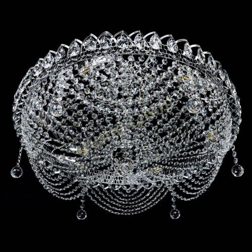 Люстра Жасмин №1 - 6 ламп в Магнитогорске Гусь Хрустальный