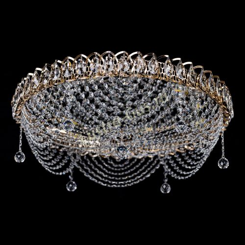 Люстра Жасмин №1 - 6 ламп в Магнитогорске Гусь Хрустальный