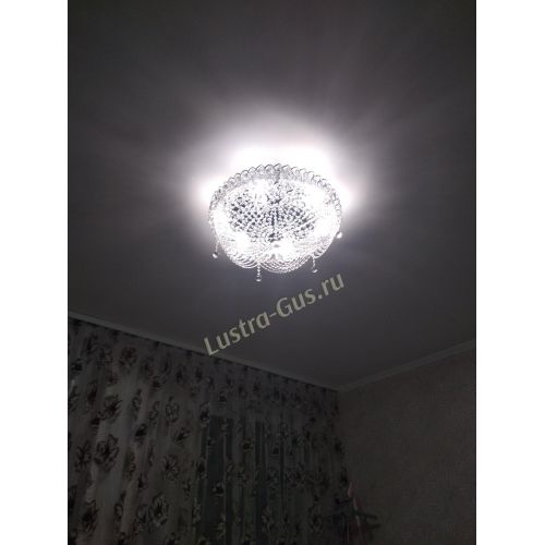 Люстра Жасмин №1 - 6 ламп в Магнитогорске Гусь Хрустальный