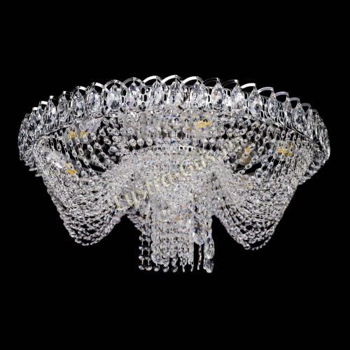 Люстра Жасмин Каскад 600 мм в Магнитогорске Гусь Хрустальный