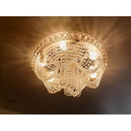 Люстра Жасмин Каскад 600 мм в Магнитогорске Гусь Хрустальный