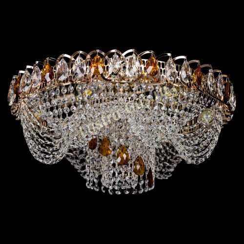 Люстра Жасмин Каскад чайный в Магнитогорске Гусь Хрустальный