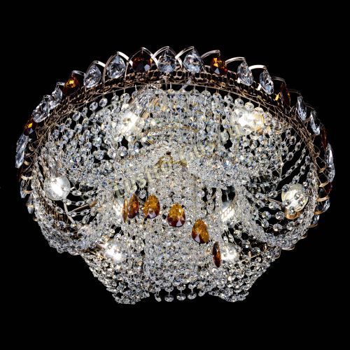 Люстра Жасмин Каскад чайный в Магнитогорске Гусь Хрустальный