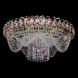 Люстра Жасмин Каскад розовый в Магнитогорске