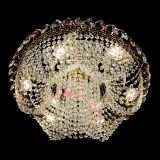 Люстра Жасмин Каскад розовый в Магнитогорске