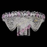 Люстра Жасмин Каскад розовый в Магнитогорске
