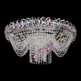 Люстра Жасмин Каскад розовый в Магнитогорске