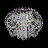 Люстра Жасмин Каскад розовый в Магнитогорске