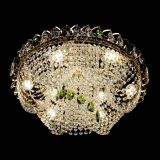 Люстра Жасмин Каскад зеленый в Магнитогорске