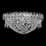 Люстра Жасмин Сетка, диаметр 400 мм, серебро, Люстры Гусь Хрустальный Люстра Жасмин Сетка, диаметр 400 мм, серебро, Люстры Гусь Хрустальный