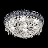 Люстра Жасмин Сетка, диаметр 400 мм, серебро, Люстры Гусь Хрустальный Люстра Жасмин Сетка, диаметр 400 мм, серебро, Люстры Гусь Хрустальный