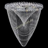 юстра Жасмин Веер, диаметр - 600 мм, цвет - серебро, Люстры Гусь Хрустальный юстра Жасмин Веер, диаметр - 600 мм, цвет - серебро, Люстры Гусь Хрустальный