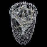 юстра Жасмин Веер, диаметр - 600 мм, цвет - серебро, Люстры Гусь Хрустальный юстра Жасмин Веер, диаметр - 600 мм, цвет - серебро, Люстры Гусь Хрустальный