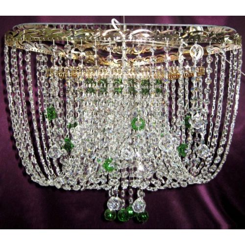 Люстра Капель Треугольник Сфера цветная в Магнитогорске Гусь Хрустальный