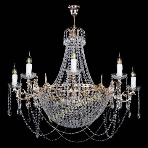 Люстра Елизавета №13 Купол в Магнитогорске Гусь Хрустальный