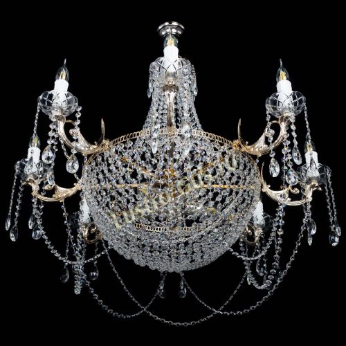 Люстра Елизавета №13 Купол в Магнитогорске Гусь Хрустальный