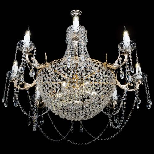 Люстра Елизавета №13 Купол в Магнитогорске Гусь Хрустальный