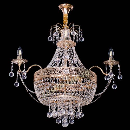 Люстра Валенсия №1 рожковая в Магнитогорске Гусь Хрустальный