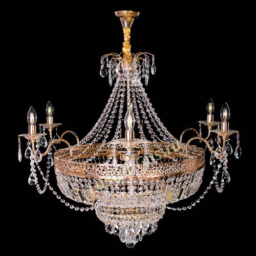 Люстра Валенсия №5 рожковая в Магнитогорске Гусь Хрустальный