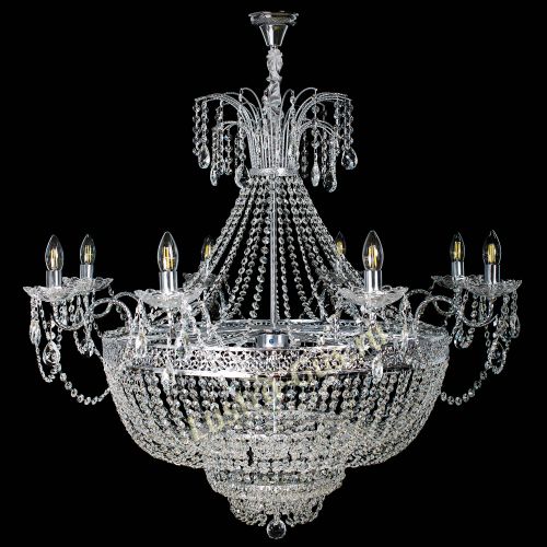 Люстра Валенсия №7 рожковая в Магнитогорске Гусь Хрустальный