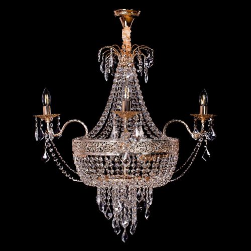 Люстра Валенсия №8 рожковая в Магнитогорске Гусь Хрустальный