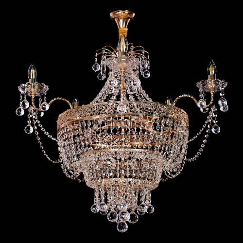 Люстра Валенсия №9 рожковая в Магнитогорске Гусь Хрустальный