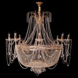 Люстра Валенсия №10 - 16 ламп рожковая в Магнитогорске