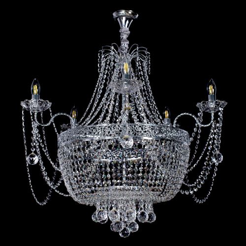 Люстра Валенсия №10 рожковая в Магнитогорске Гусь Хрустальный