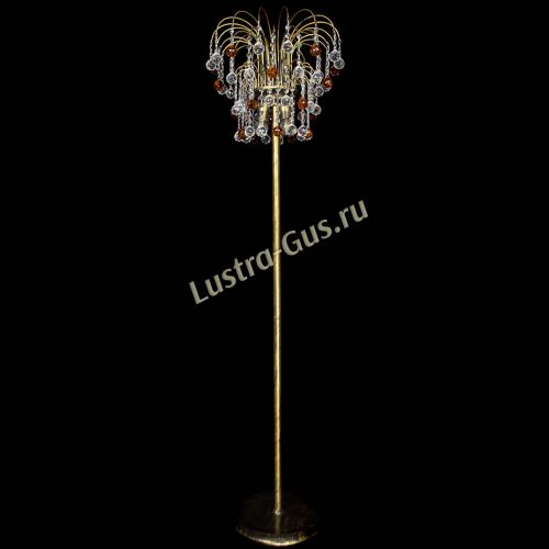 Торшер Агата шар под бронзу Чайный в Магнитогорске Гусь Хрустальный