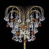 Торшер Агата шар под бронзу Чайный в Магнитогорске