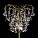 Торшер Агата шар под бронзу Чайный в Магнитогорске