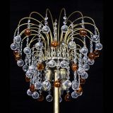 Торшер Агата шар под бронзу Чайный в Магнитогорске