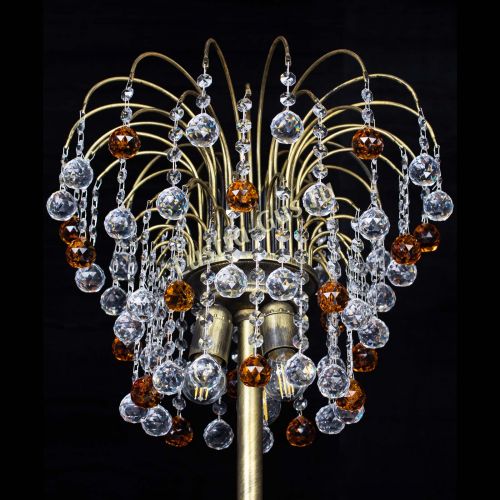 Торшер Агата шар под бронзу Чайный в Магнитогорске Гусь Хрустальный