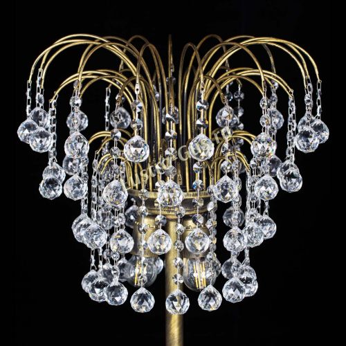 Торшер Агата шар под бронзу в Магнитогорске Гусь Хрустальный