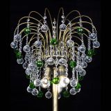 Торшер Агата шар под бронзу Зеленый в Магнитогорске