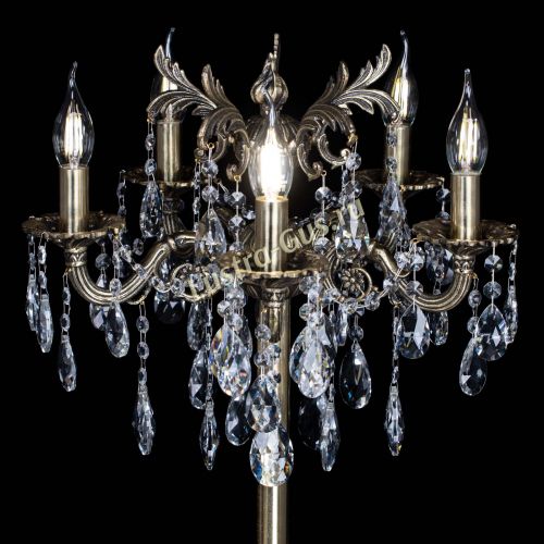 Бронзовый торшер Антей №5/1 в Магнитогорске Гусь Хрустальный