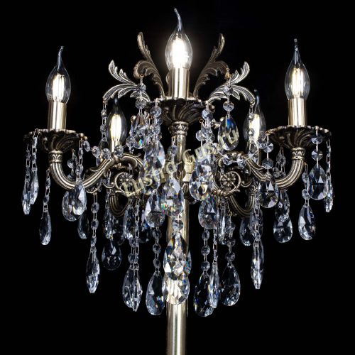 Бронзовый торшер Антей №5/1 в Магнитогорске Гусь Хрустальный