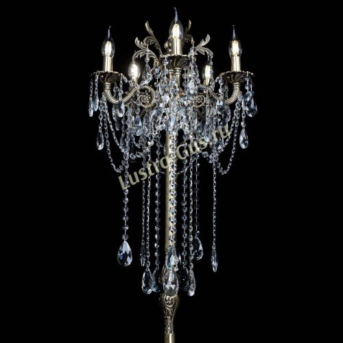 Бронзовый торшер Антей №5/2 в Магнитогорске Гусь Хрустальный